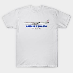 Airbus A340-500 - Qatar Amiri Flight T-Shirt